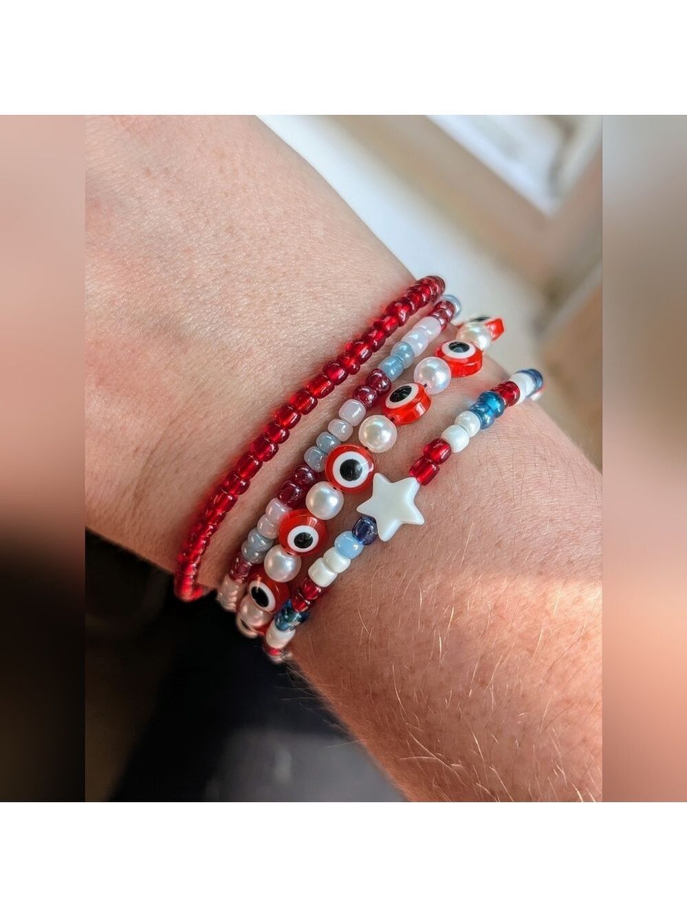 Patriotic Bracelet Set 4 Pack